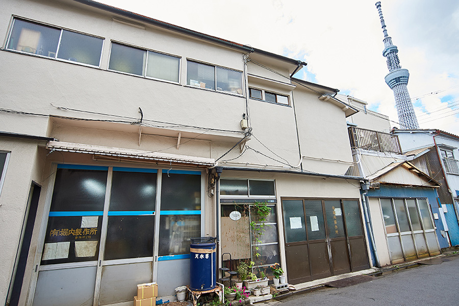 堀内製作所設立の様子
